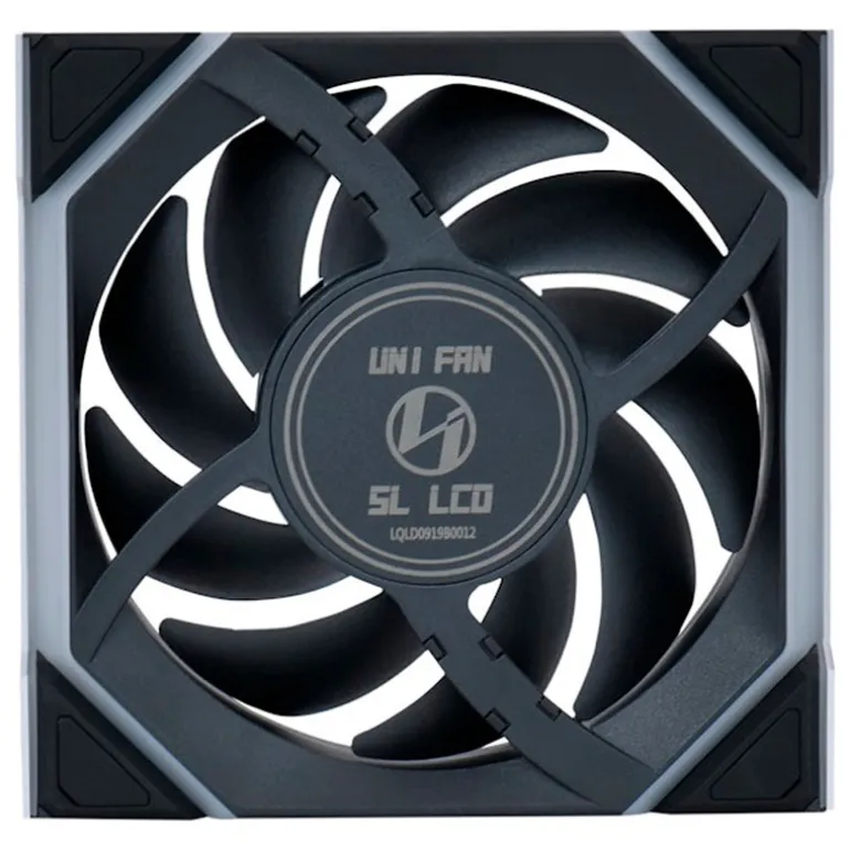 Ventilador Lian Li Uni Fan SL LCD ARGB Reverse Blade 120mm Triple Pack Wireless Negro