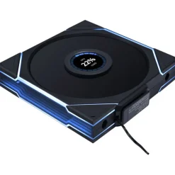 Ventilador Lian Li Uni Fan TL140 Wireless LCD ARGB Reverse Blade 140mm Negro