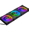 Ventilador Phanteks D30 Pack 3u PWM DRGB 120mm Negro